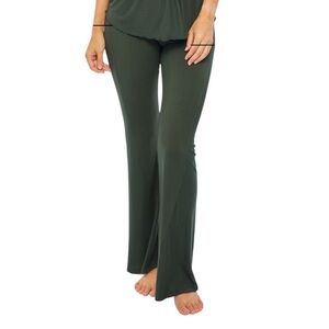JJWinks Flare Leg Ribbed PJ Lounge Pants